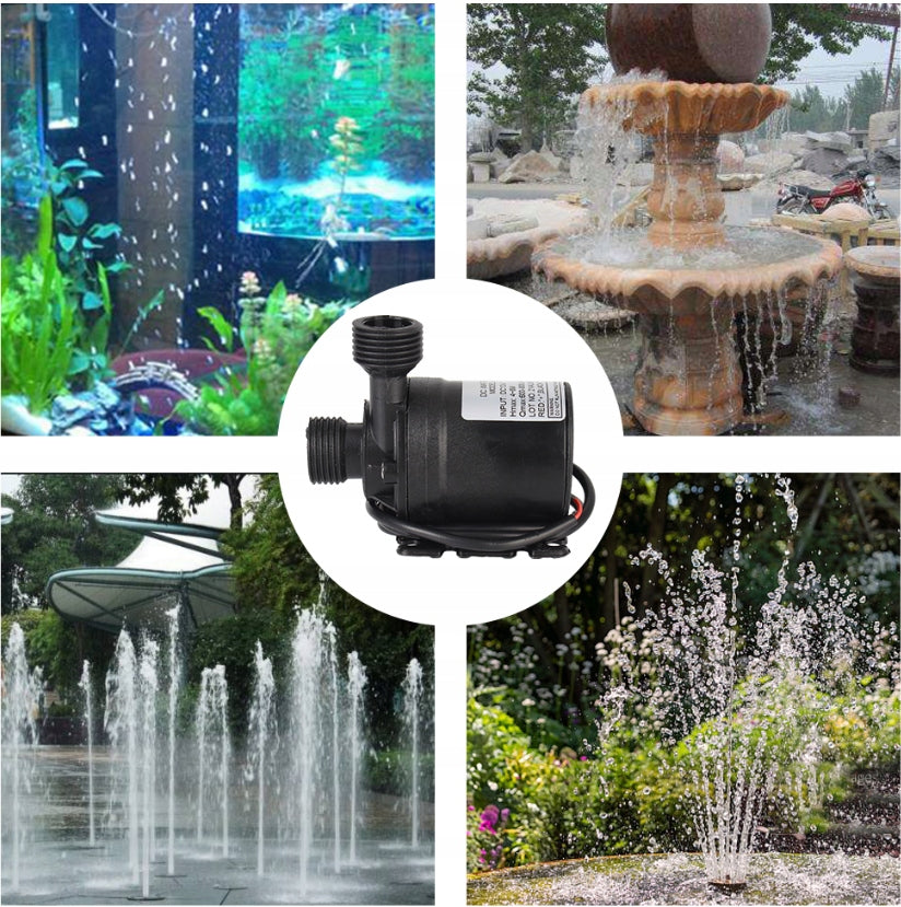 FLOW PUMP FOR LIQUID WATER 800L/H 12V 19W BRUSHLESS PUMP Manufacturer code 2297097