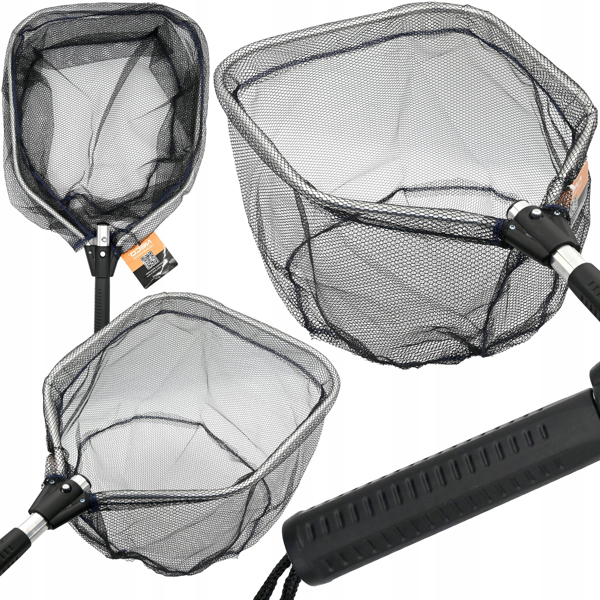 FLY SPINNING LANDING NET NECO TROUT AREA BASE 40CM