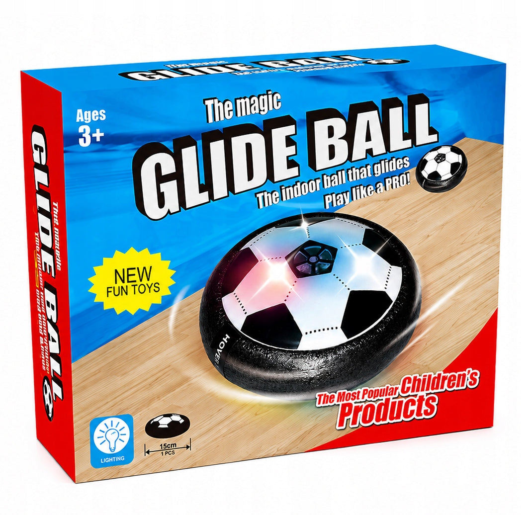 FLYING FOOTBALL GLOWING CYMBERGAJ AIR HOVERBALL WITH LIGHT DISK Packaging status original