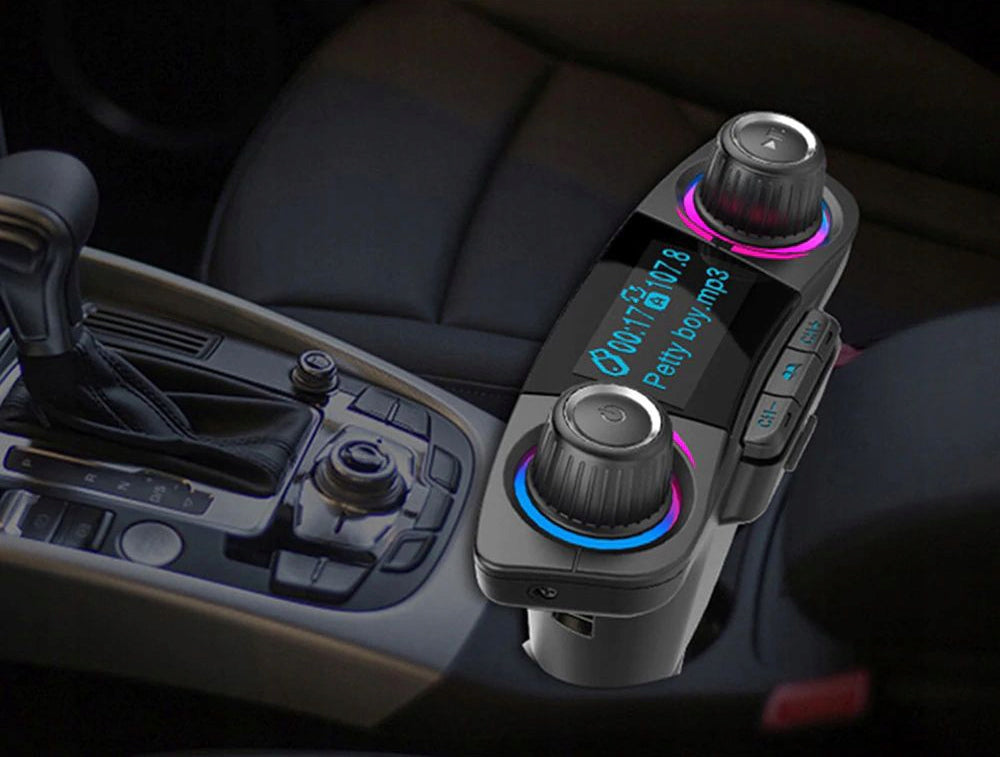 FM BLUETOOTH TRANSMITTER 5.0 USB MULTIFUNCTIONAL 8in1 HANDSFREE EAN (GTIN) 5904280475549