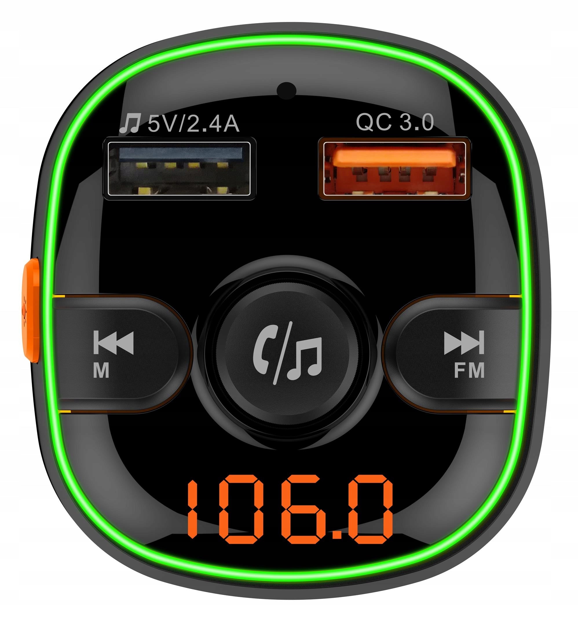 FM Car Transmitter AKAI Bluetooth Fast Charger QC Type C USB Certificates of conformity CE WEEE