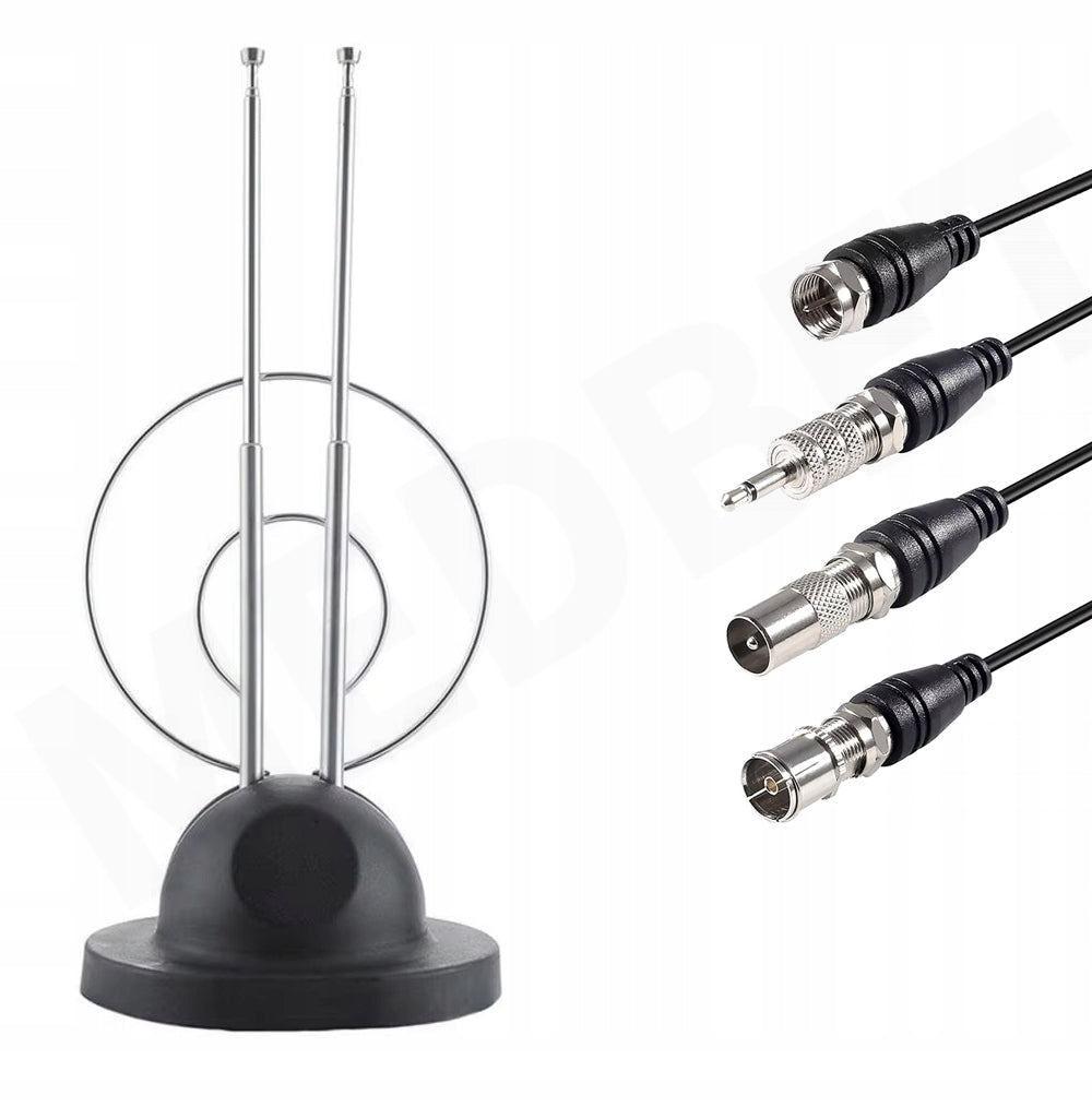FM RADIO ANTENNA WITH AMPLIFIER FOR RADIO TOWER CINEMA +4 DIFFERENT TIPS EAN (GTIN) 782228926330