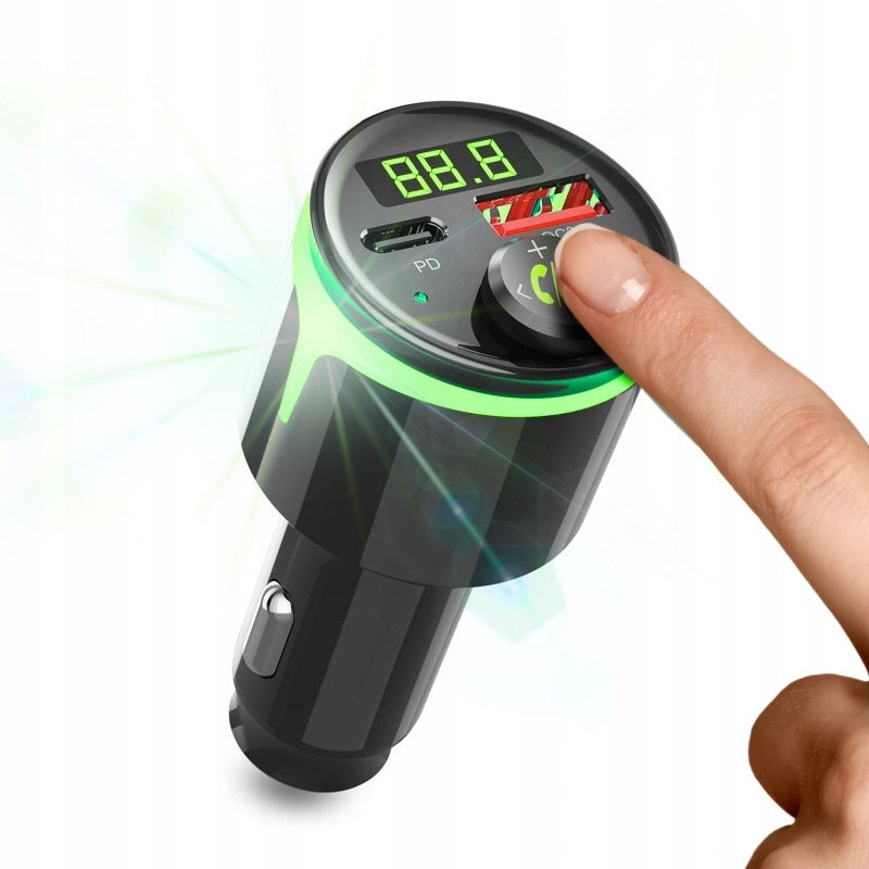FM Transmitter Handsfree Metal Bluetooth NAXAN USB-C PD 30W QC Product weight with unit packaging 0.5 kg