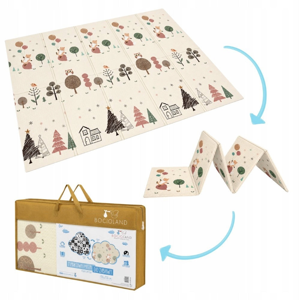 FOAM MAT BABY FOX PROTECTIVE FOLDING DOUBLE-SIDED XXL Manufacturer code BL280
