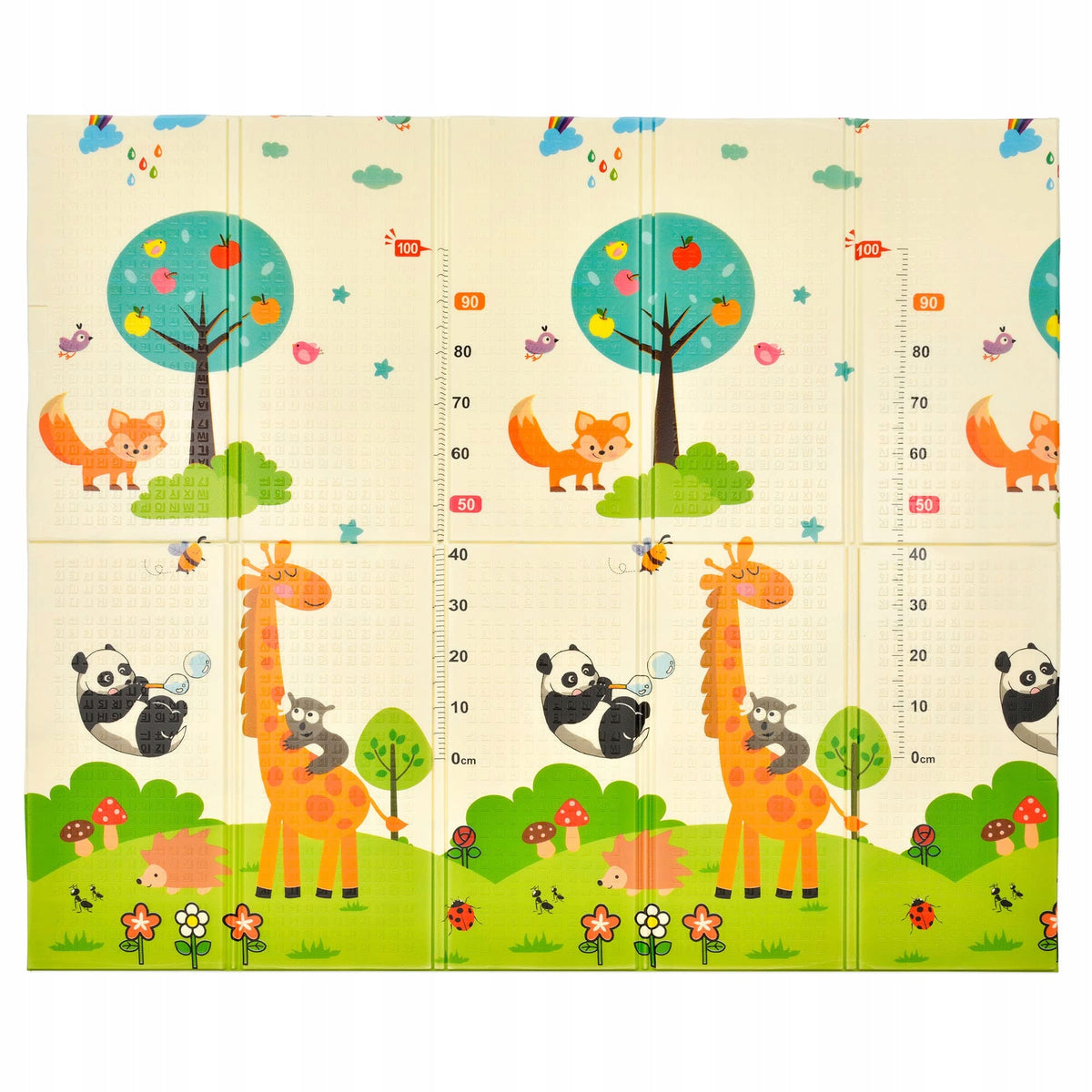 FOAM MAT FOR CHILDREN ON DOUBLE-SIDED FLOOR LITTLE STORY 200x180x1cm Packaging status original