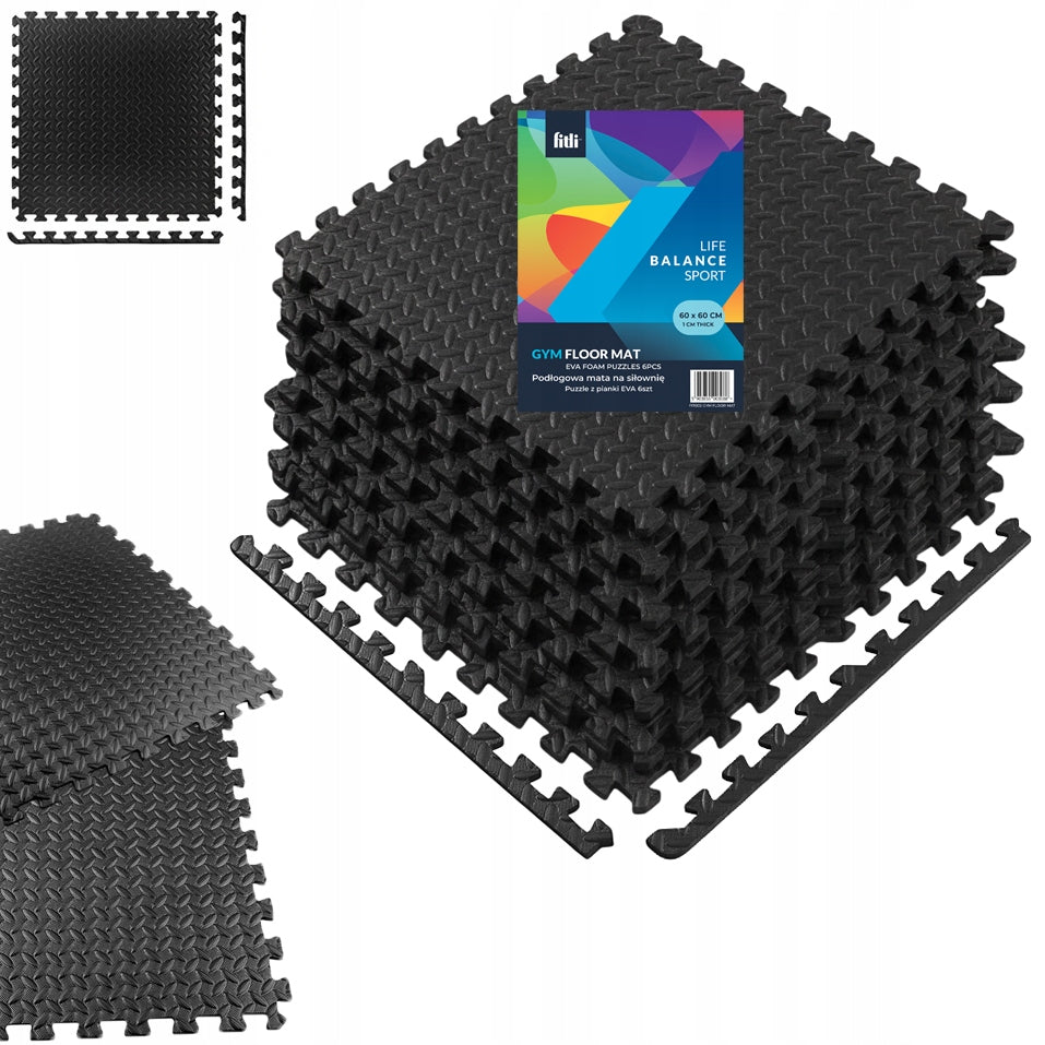 FOAM MAT FOR EXERCISES FOR EQUIPMENT FOAM PUZZLE FOR gym 8pcs 60x60CM