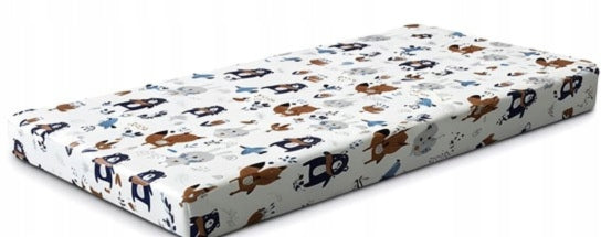 FOAM MATTRESS 60x120cm children's COT cover COTTON 135 Packaging status original