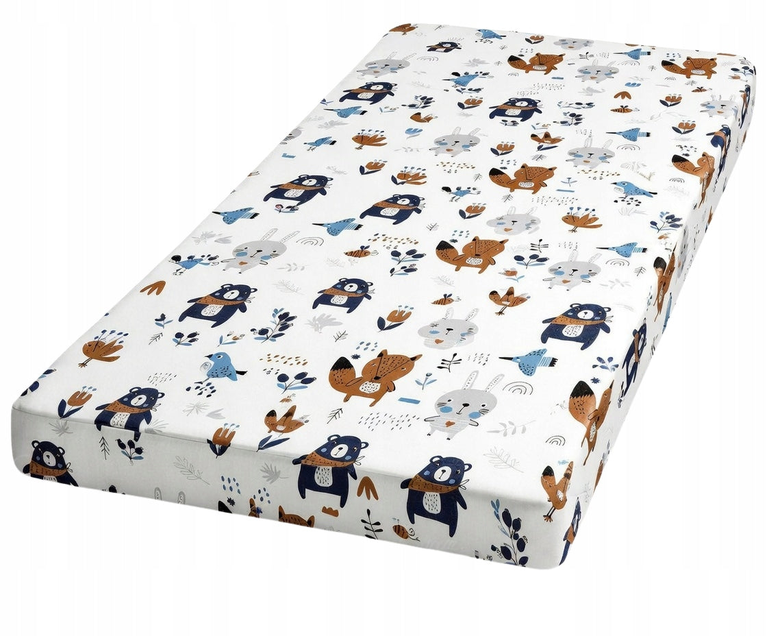 FOAM MATTRESS 60x120cm children's COT cover COTTON 135