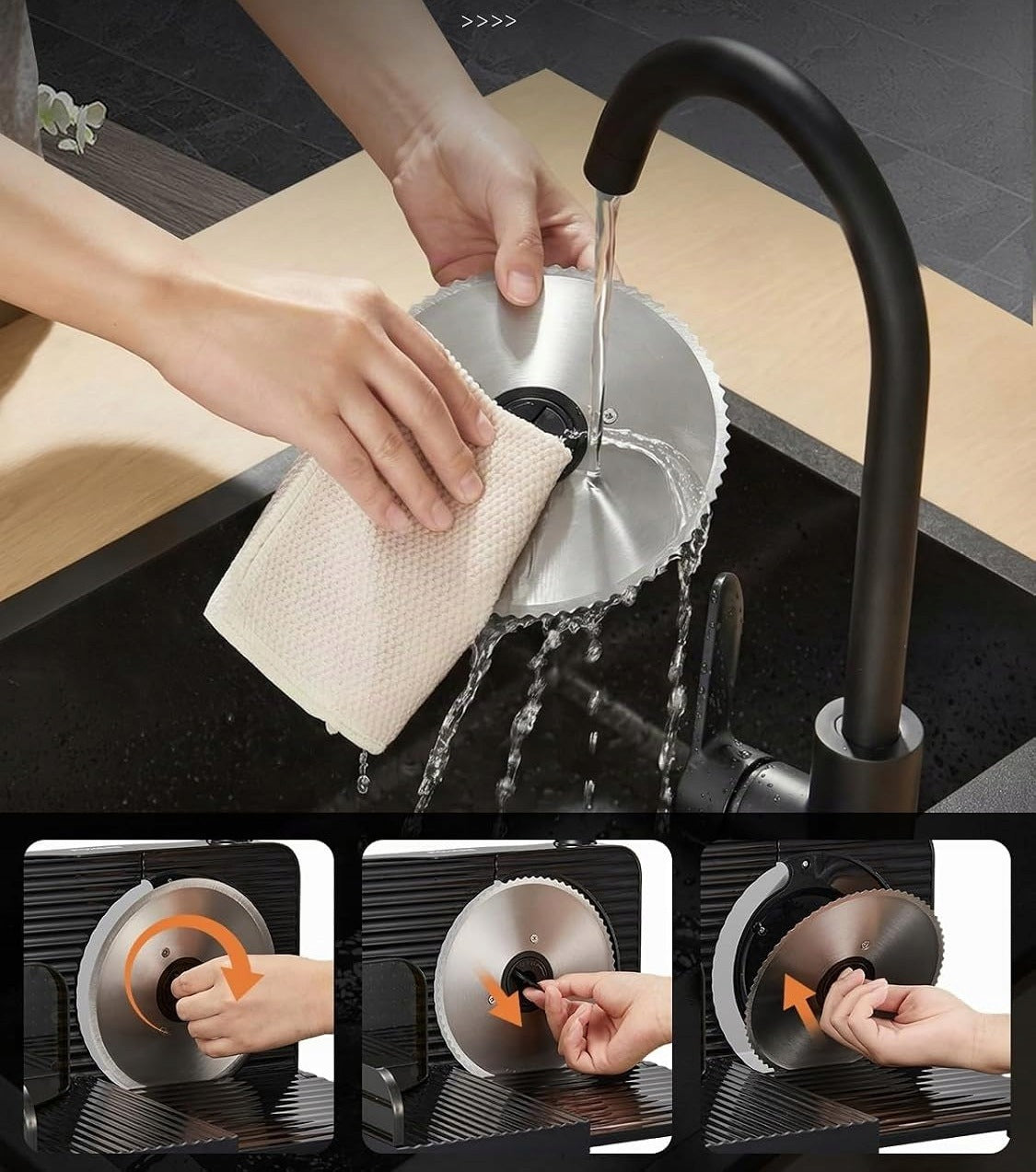 FOHERE electric slicer 0-15 mm 2 blades for cheese bread and cold cuts Brand no brand