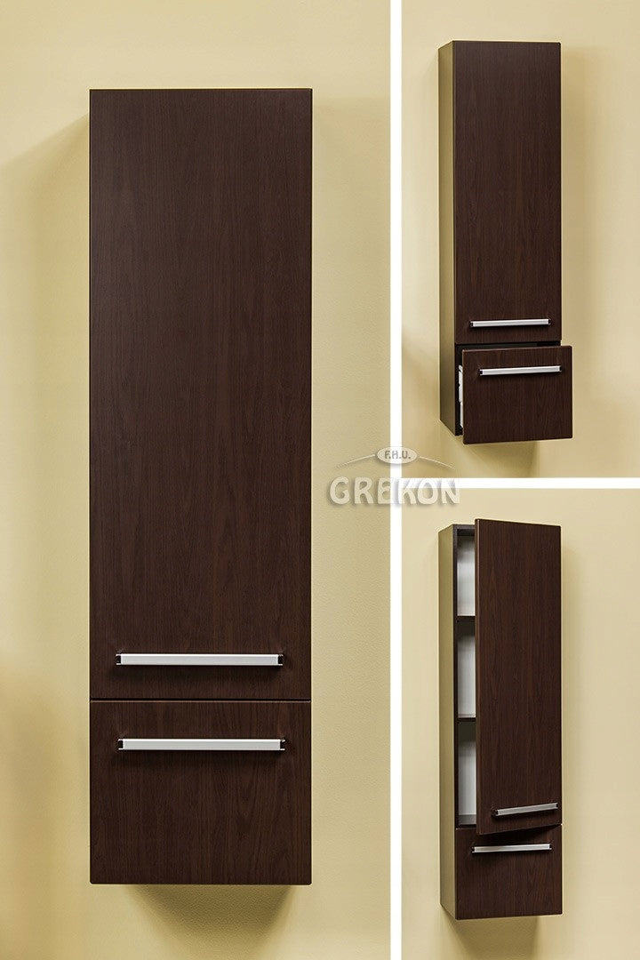 FOKUS bathroom furniture high wenge bookcase Furniture color wenge