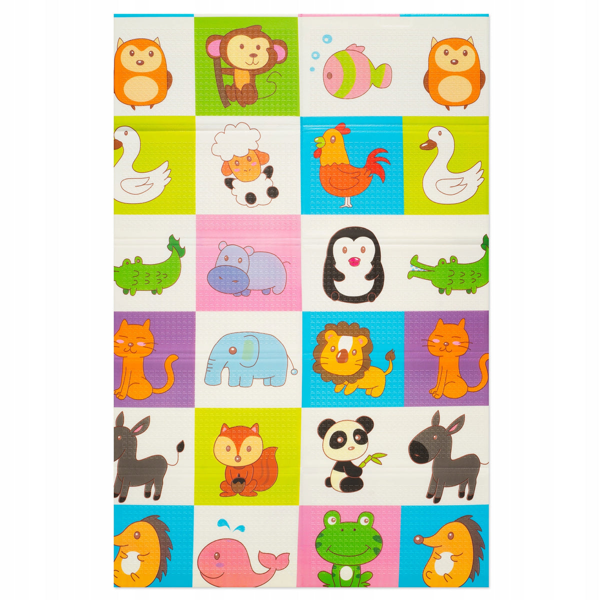 FOLDING FOAM MAT FOR CHILDREN EDUCATIONAL DOUBLE-SIDED HUMBI 120x180 BAG Manufacturer code 9001