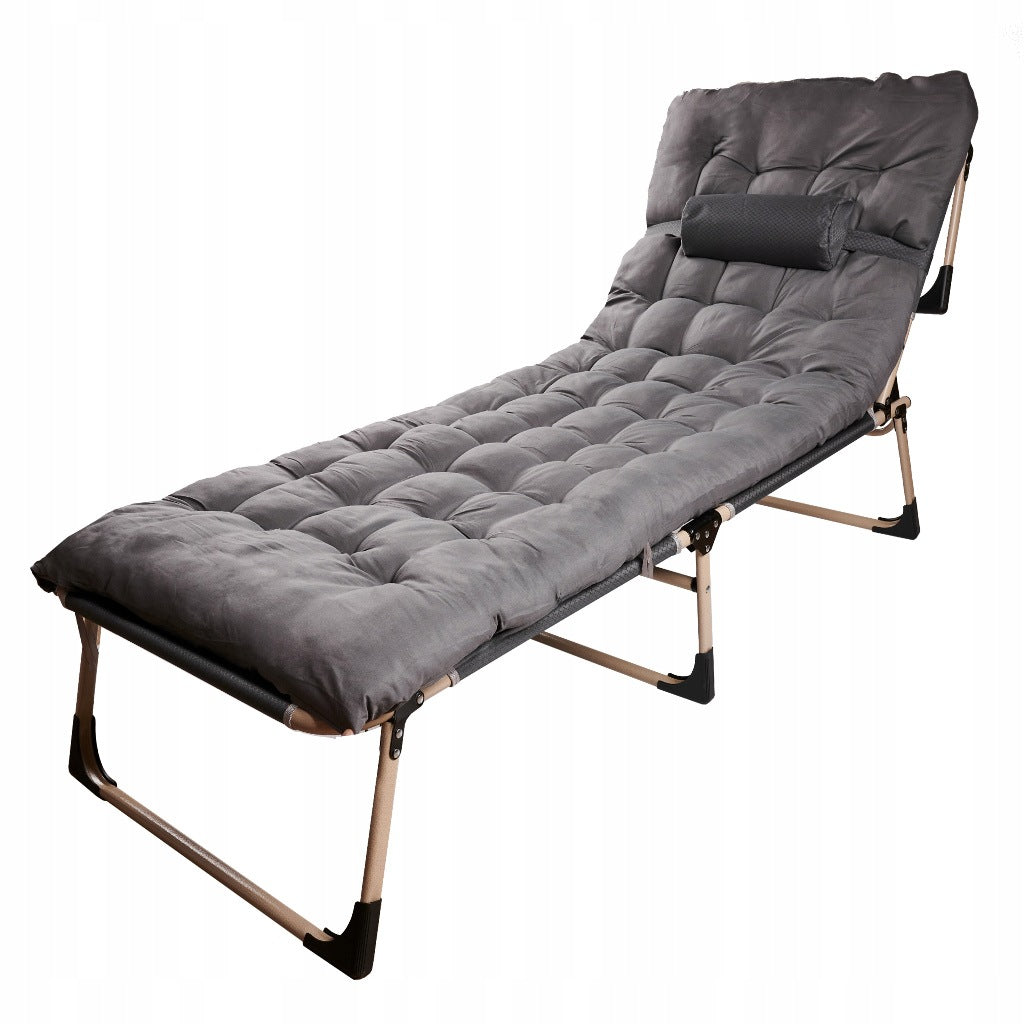 FOLDING GARDEN LOUNGER | TOURIST BED | FOR GARDEN TERRACE OR TRAVEL Packaging status original