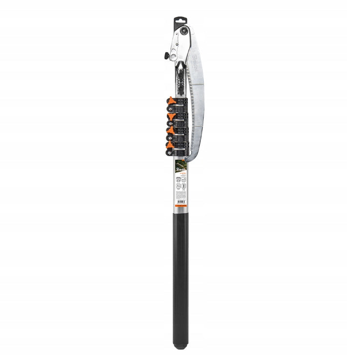 FOLDING HAND-HELD GARDEN SAW ON TELESCOPIC HANDLE 87-250CM BRADAS Packaging status original