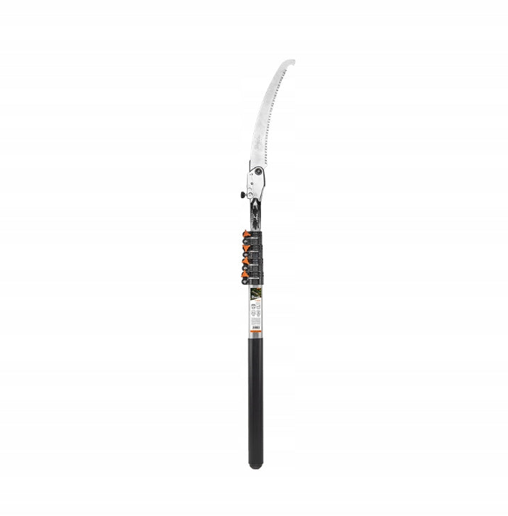 FOLDING HAND-HELD GARDEN SAW ON TELESCOPIC HANDLE 87-250CM BRADAS