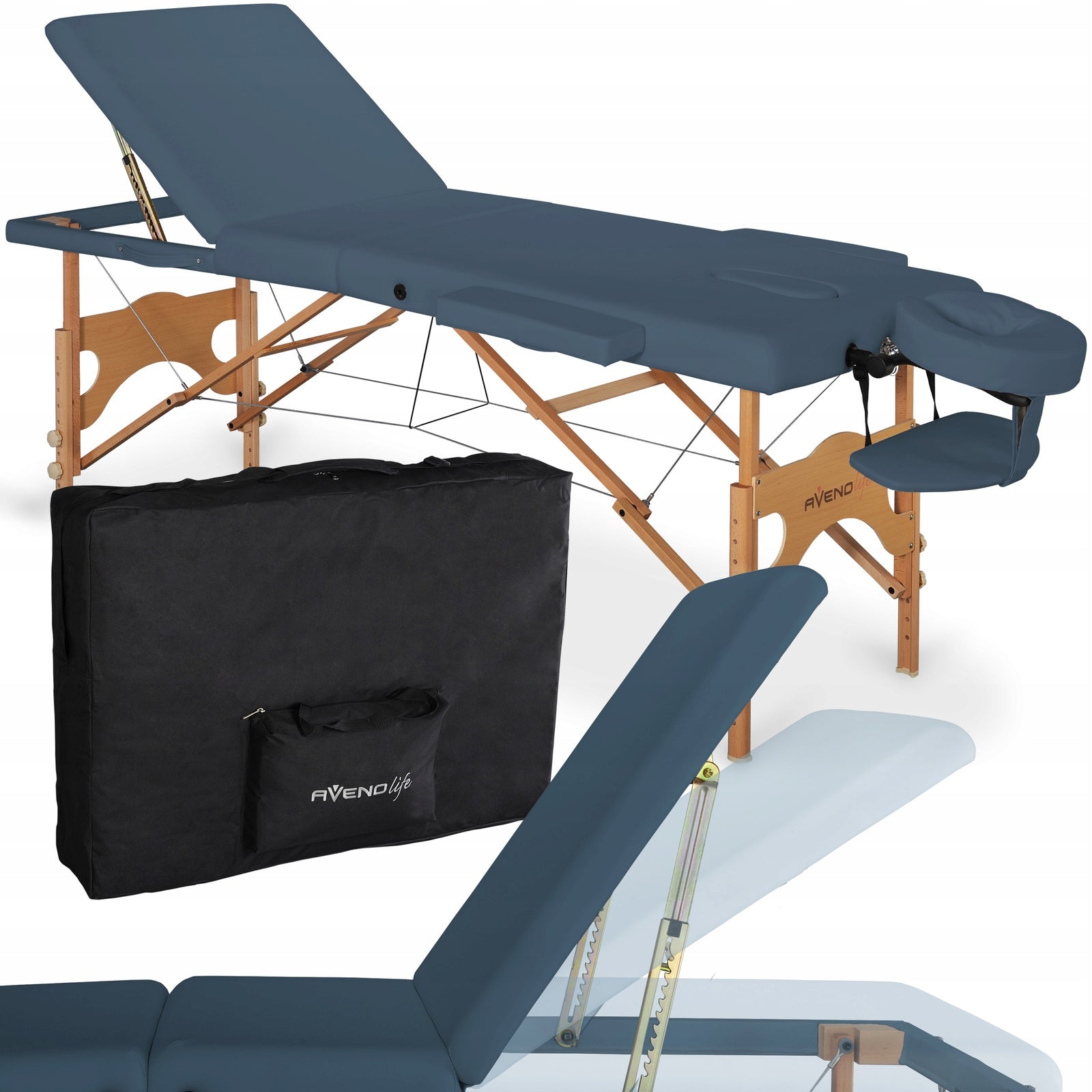 FOLDING MASSAGE TABLE 3 SEGMENTS EDEN FOAM 4CM EDEN +HUMILITY