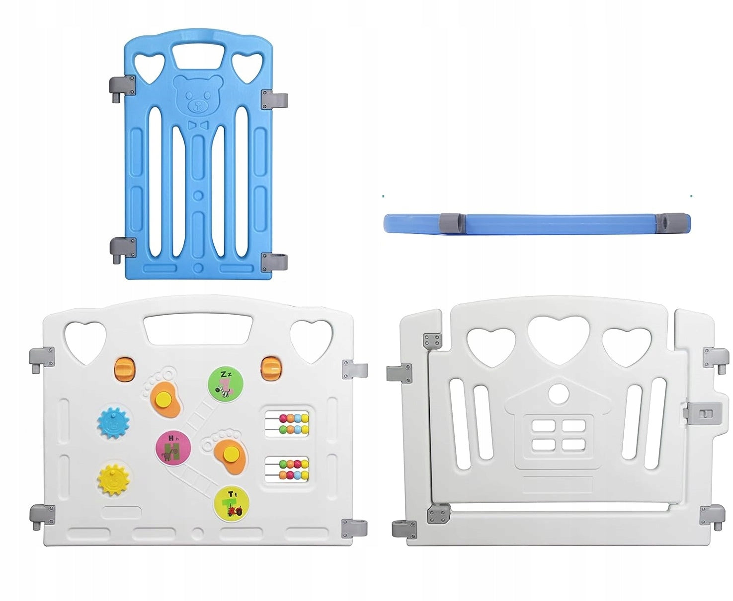 FOLDING PLAYPEN MODULAR FOR CHILDREN DRY POOL 150 x 150 cm colorful Manufacturer code 12,8kg