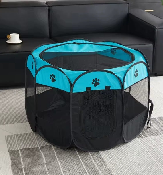 FOLDING PLAYPEN PORTABLE FOR DOG CAT RABBIT BED FOR HOME 73x73x43 CM Brand no brand