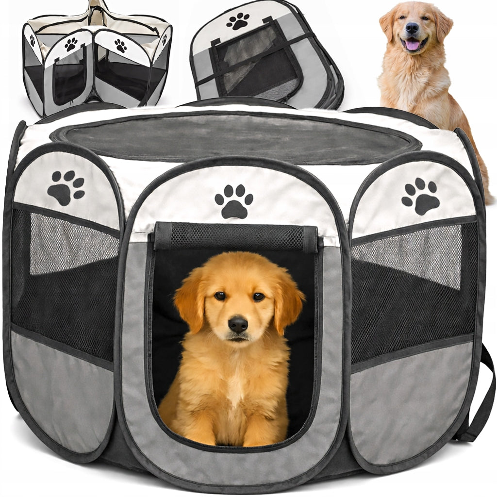 FOLDING RABBIT CAT PET DOG PLAYPEN FOR HOME WATERPROOF VENTILATION