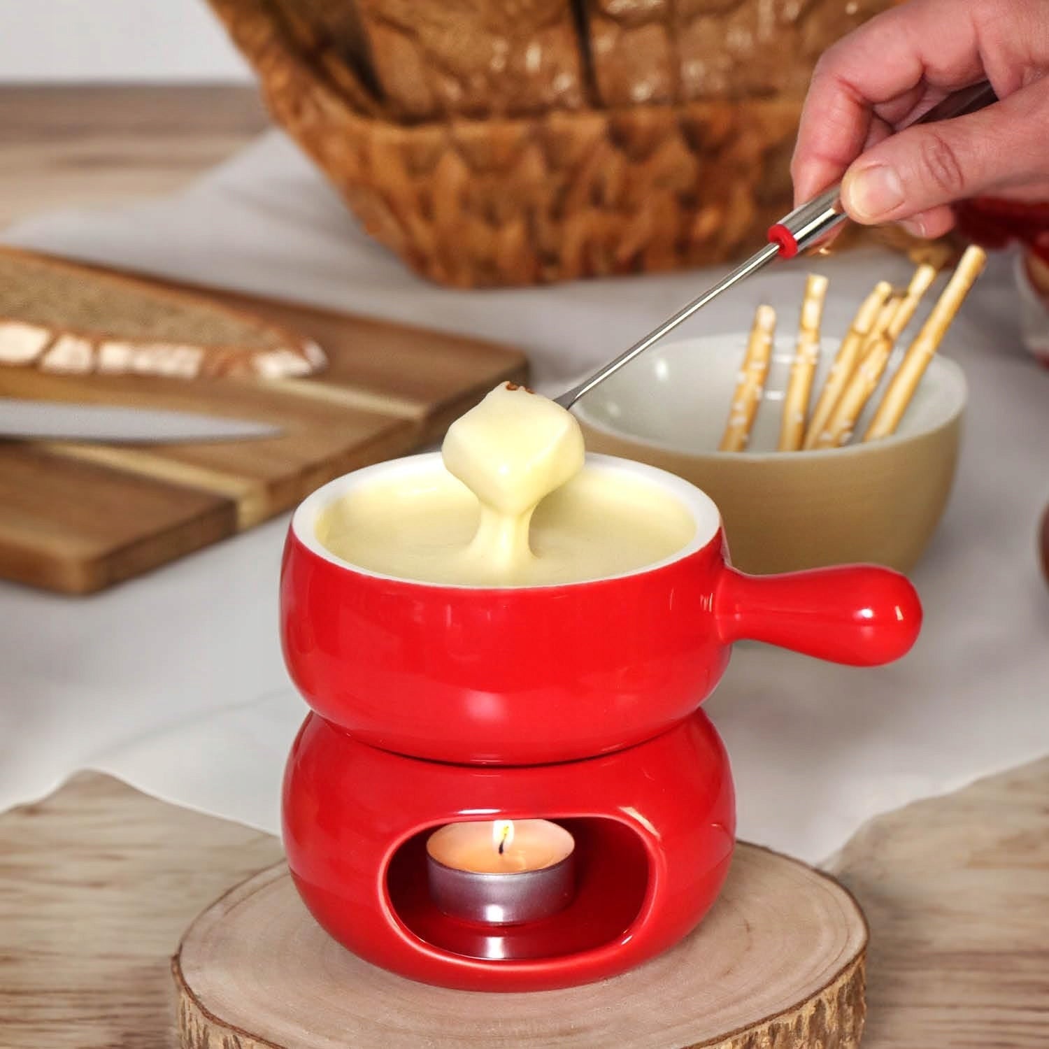FONDUE FORK SET 12pcs STAINLESS STEEL FORKS WITH HANDLE FOR FONDUE Brand no brand
