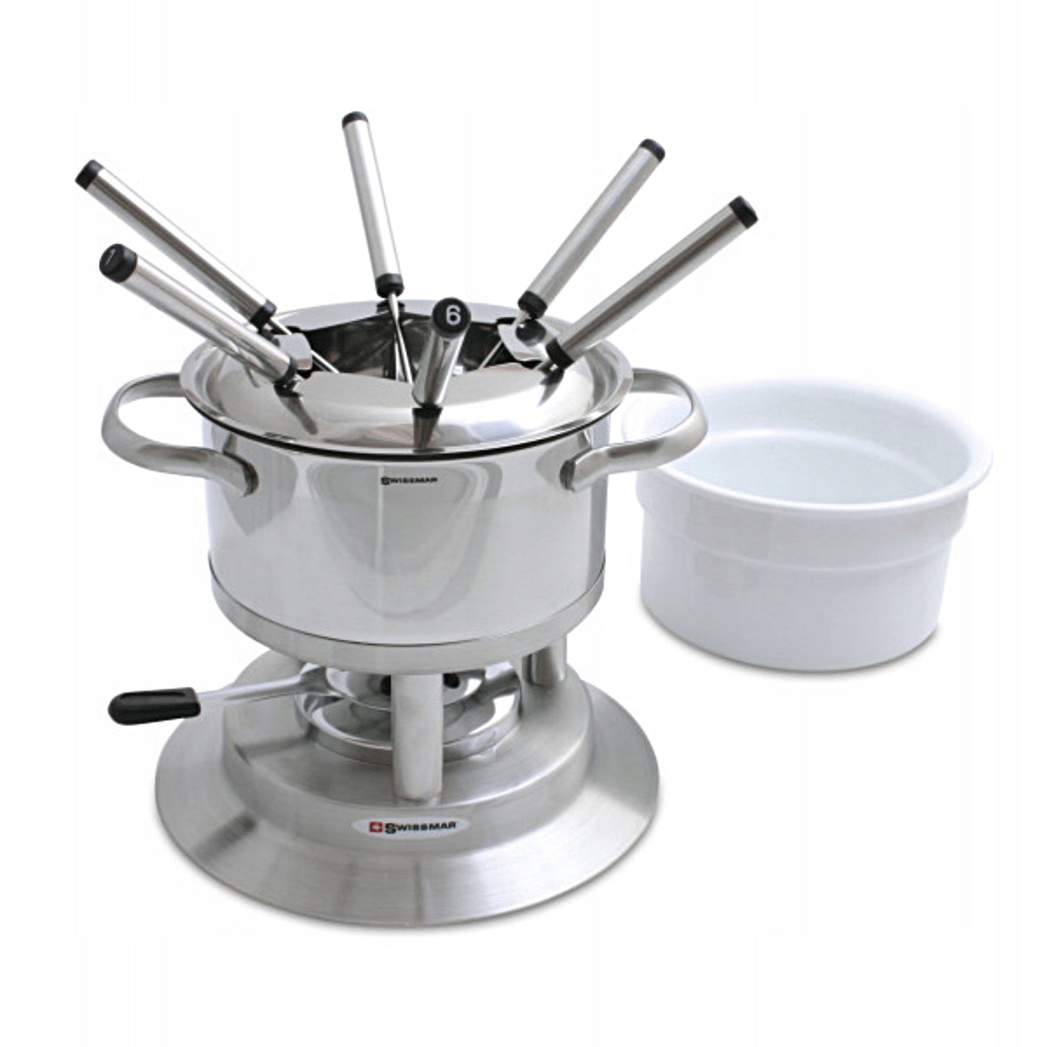 FONDUE SET for 6 People Meat Chocolate Cheese SWISSMAR Brand no brand