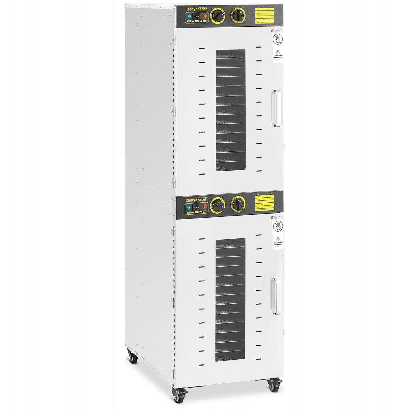 FOOD DRYER FOOD GRADE FRUIT MUSHROOM DEHYDRATOR 2 CHAMBER 32 TRAYS