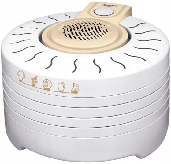 FOOD DRYER FOR FLOWER FRUIT MUSHROOMS 4 SIEVES HEIGHT ADJUSTMENT