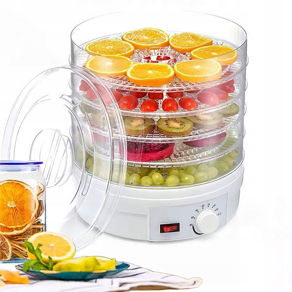 FOOD DRYER FOR VEGETABLE FRUIT MUSHROOMS XXL 5 SIEVES Manufacturer code Suszarka do suszenia grzybów warzyw i owoców