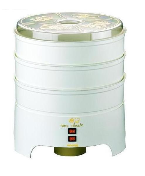 FOOD DRYER FOR VEGETABLE MUSHROOMS NIEWIADÓW 3 SIEVES 7,5CM 500W Poland