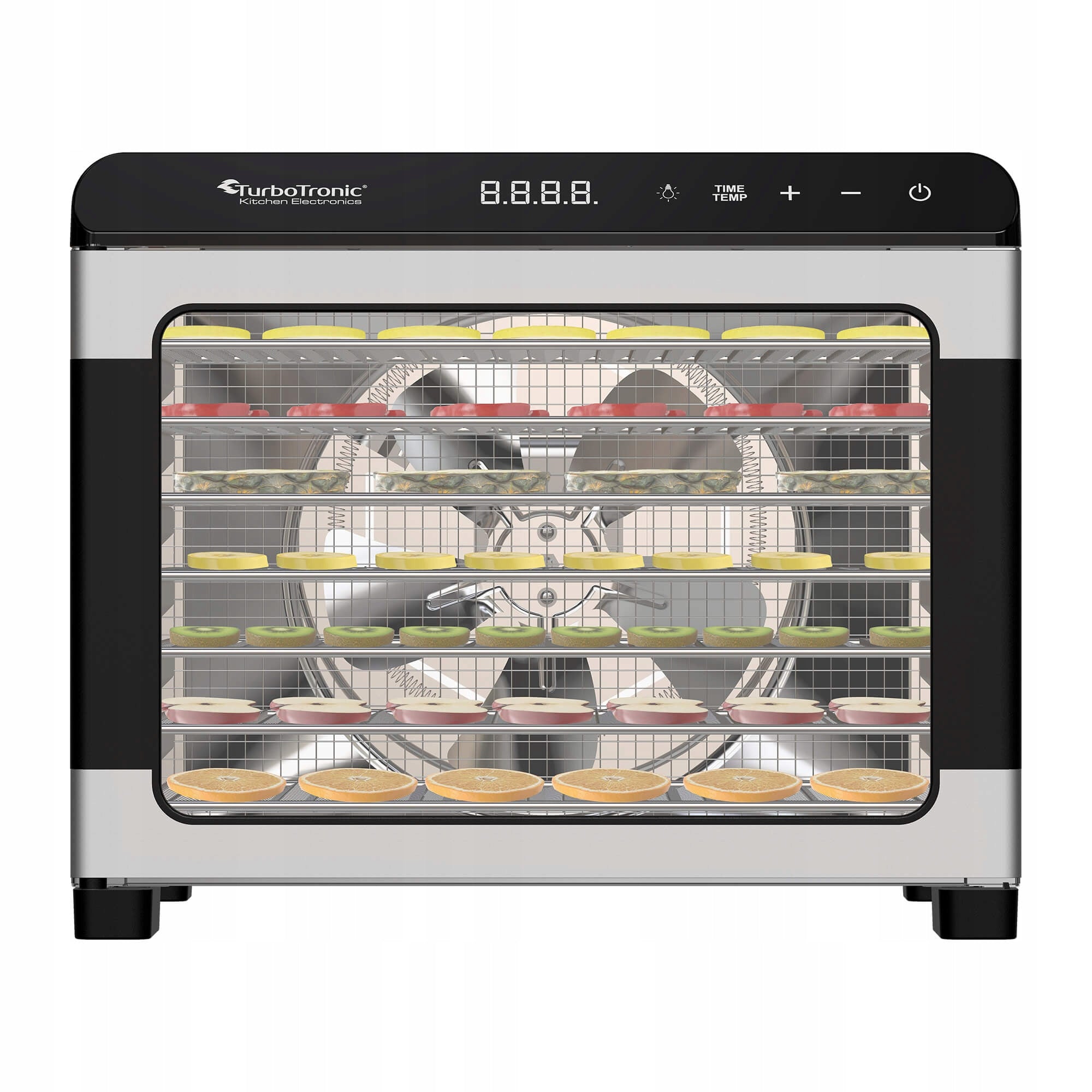 FOOD DRYER PRO FOR MUSHROOMS DEHYDRATOR 35°C 75°C HIGH POWER STAINLESS STEEL Manufacturer code TT-FD55