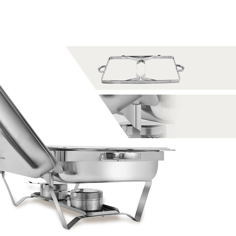FOOD HEATER GASTRONOMIC 9 L STAINLESS STEEL Brand no brand