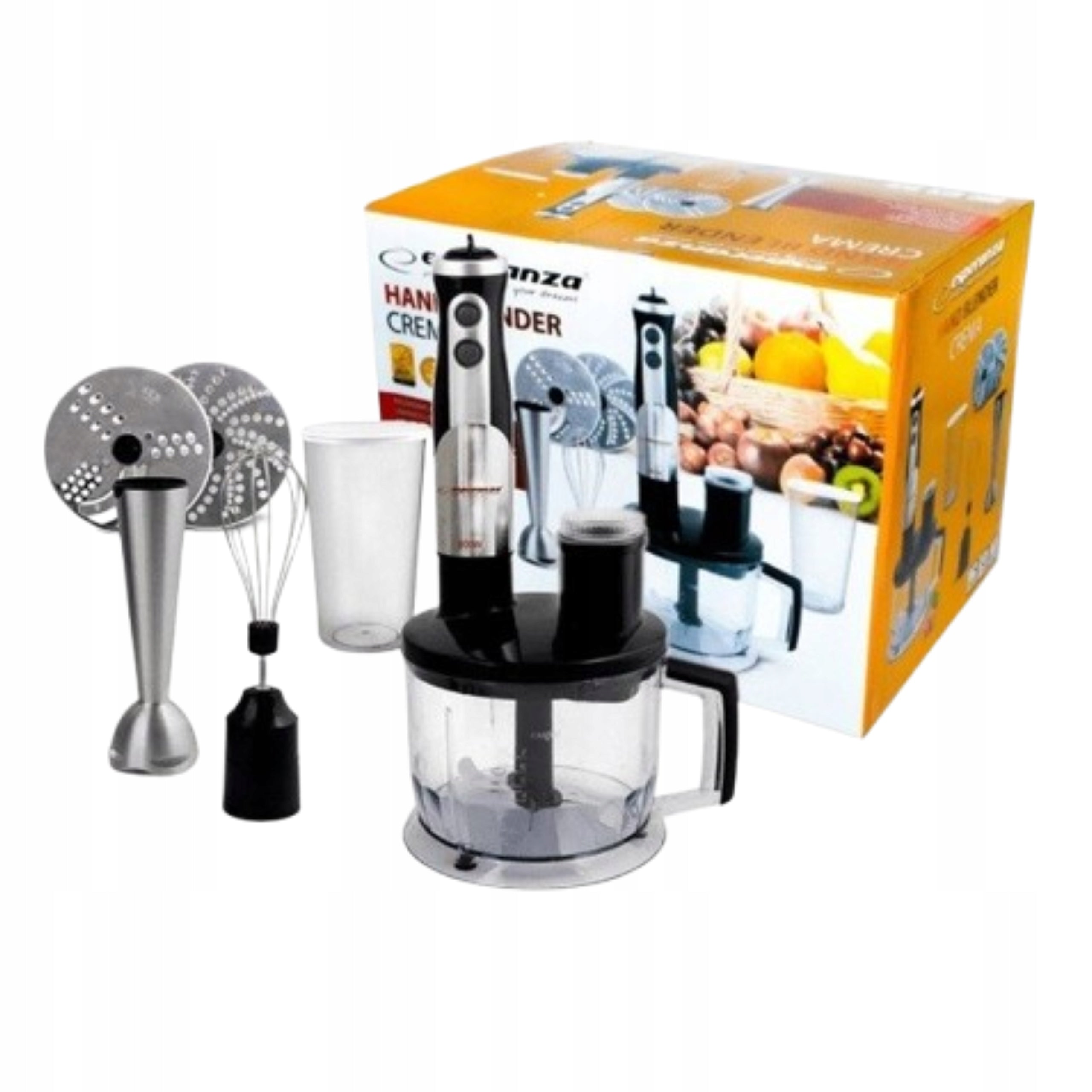 FOOD PROCESSOR BLENDER HAND BLENDER MULTIFUNCTIONAL BEATER CREMA 800W EAN (GTIN) 3663072037267