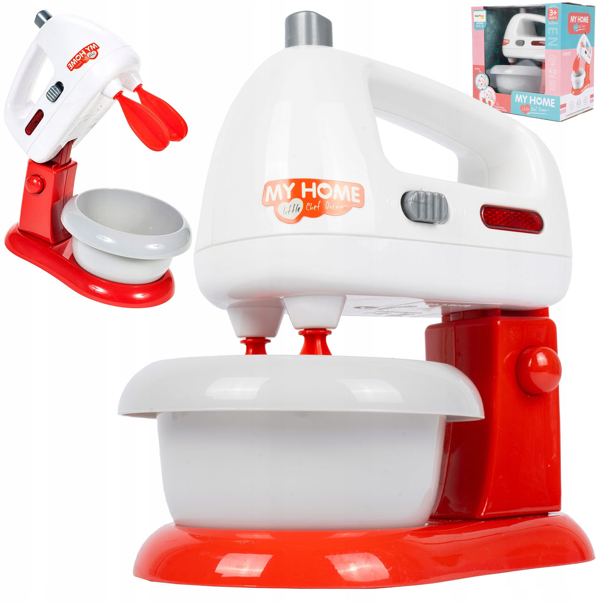 FOOD PROCESSOR FOR CHILDREN BATTERY OPERATED CAKE BAKING TOY MIXER AGD
