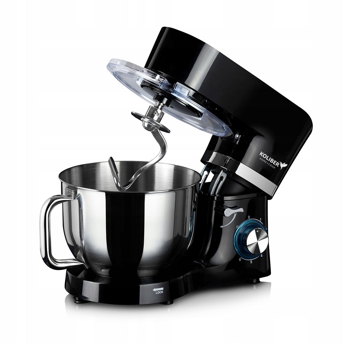 FOOD PROCESSOR PLANETARY MIXER KOLIBER X-3200-W 6.2L 7in1 MULTIFUNCTIONAL Dominant color black