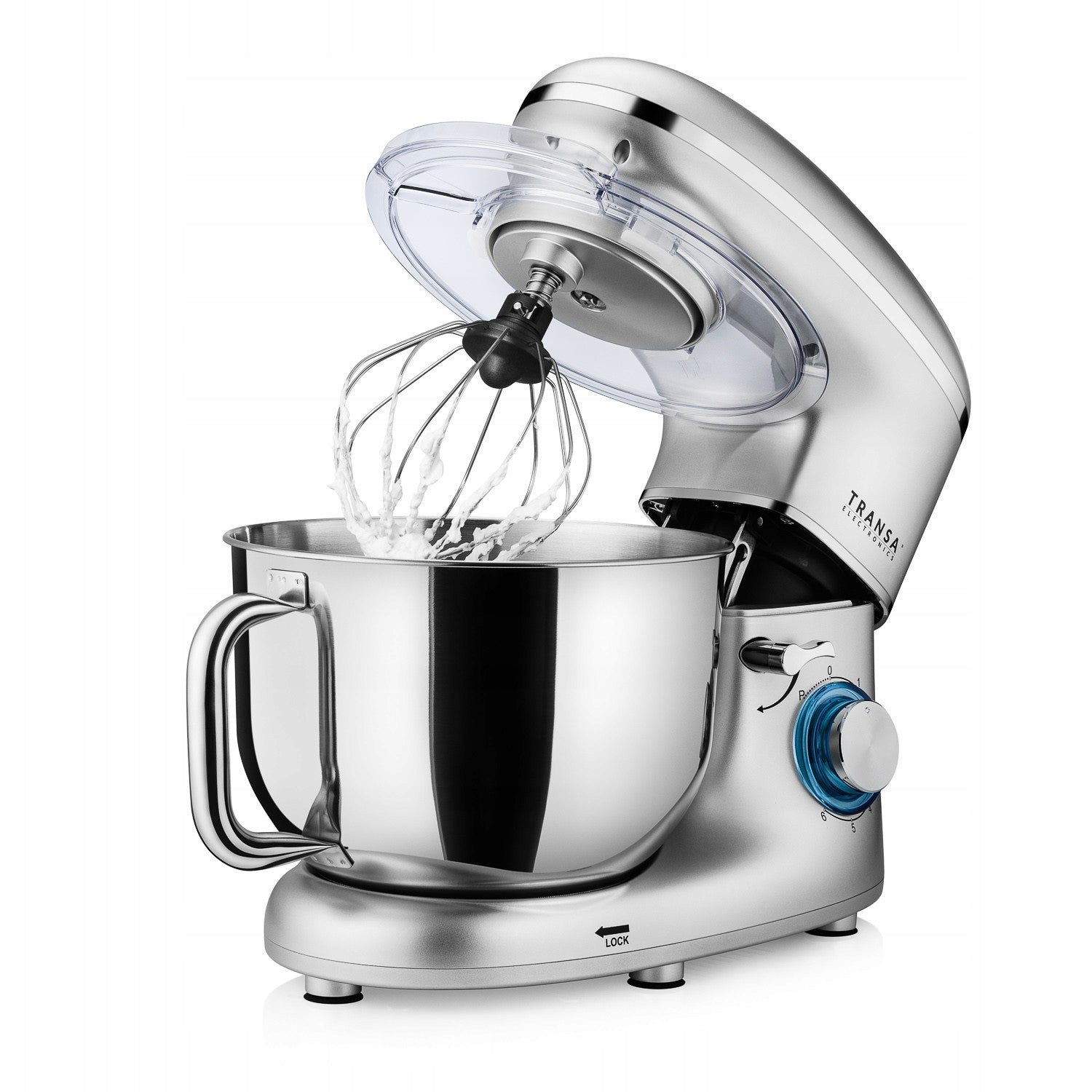 FOOD PROCESSOR PLANETARY MIXER SilverChef BOWL 6L HIGH POWER 3000W Operating modes pulsating