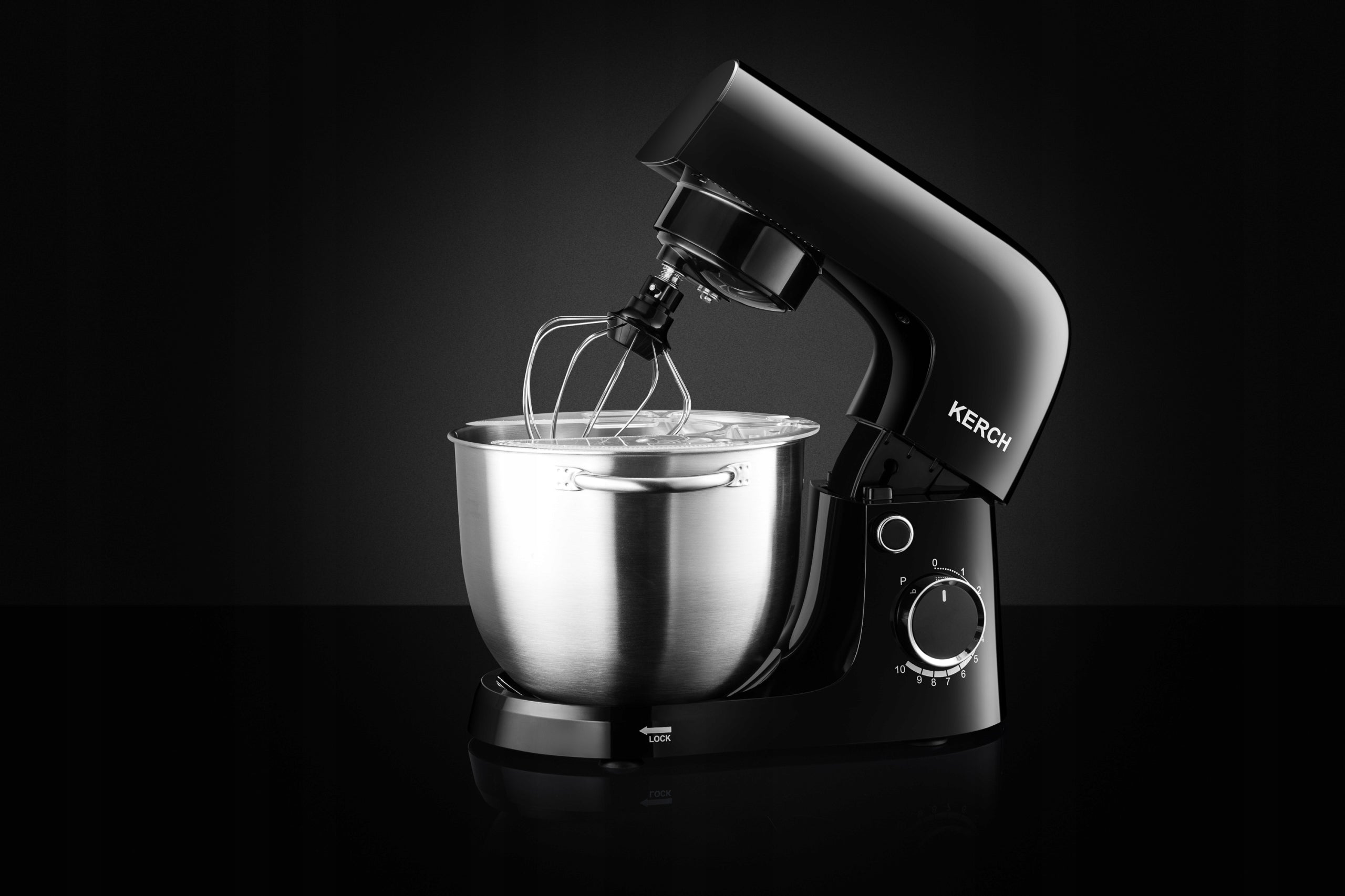 FOOD PROCESSOR PLANETARY MIXER WITH BOWL KERCH MALIA BLACK 5L Manufacturer code K/ROB/MALIA/01