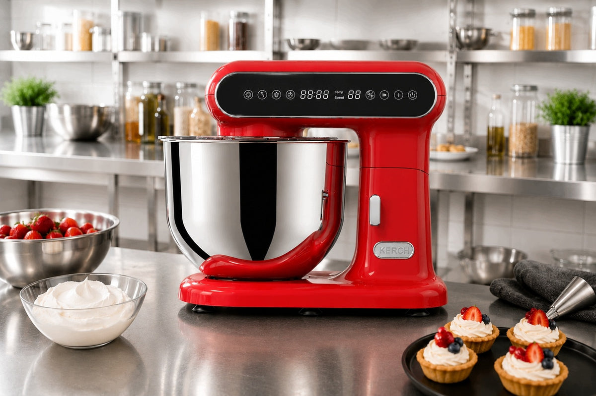FOOD PROCESSOR PLANETARY MIXER WITH BOWL KERCH MONZA FERMENTATION RED 6,2L Manufacturer code K/ROB/MONZA/03