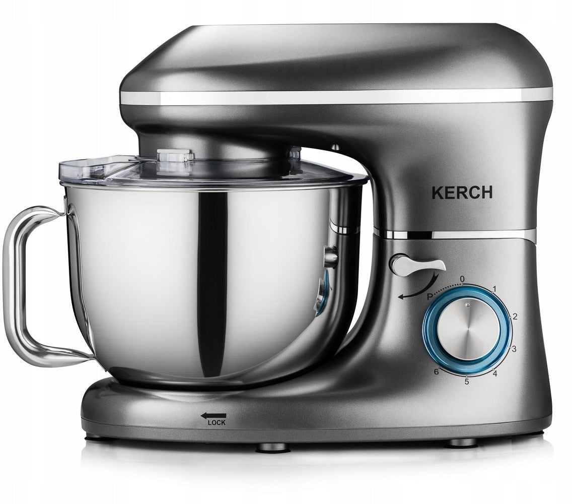 FOOD PROCESSOR PLANETARY MIXER WITH BOWL KERCH MYCHEF 4000W GREY 6,2L Dominant color silver/gray