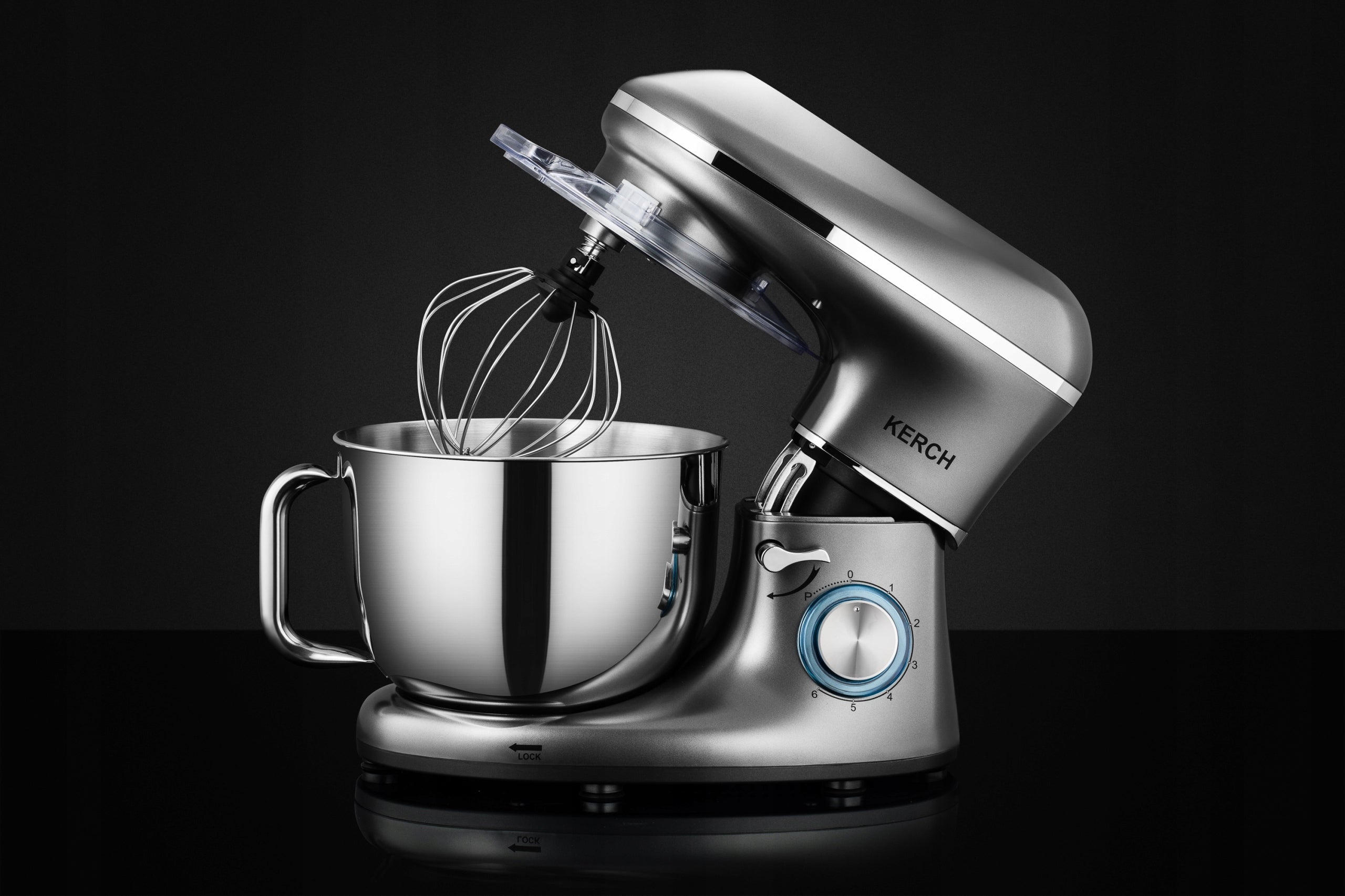 FOOD PROCESSOR PLANETARY MIXER WITH BOWL KERCH MYCHEF 4000W GREY 6,2L NEW EAN (GTIN) 5903796654646