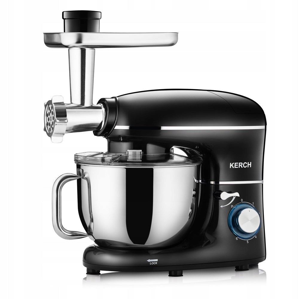 FOOD PROCESSOR PLANETARY MIXER WITH BOWL KERCH ROTARY 4000W BLACK 6,2L Model ROTARY 4000W