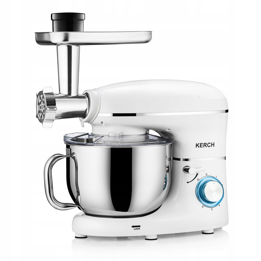 FOOD PROCESSOR PLANETARY MIXER WITH BOWL KERCH ROTARY 4000W WHITE 6,2L Model ROTARY 4000W