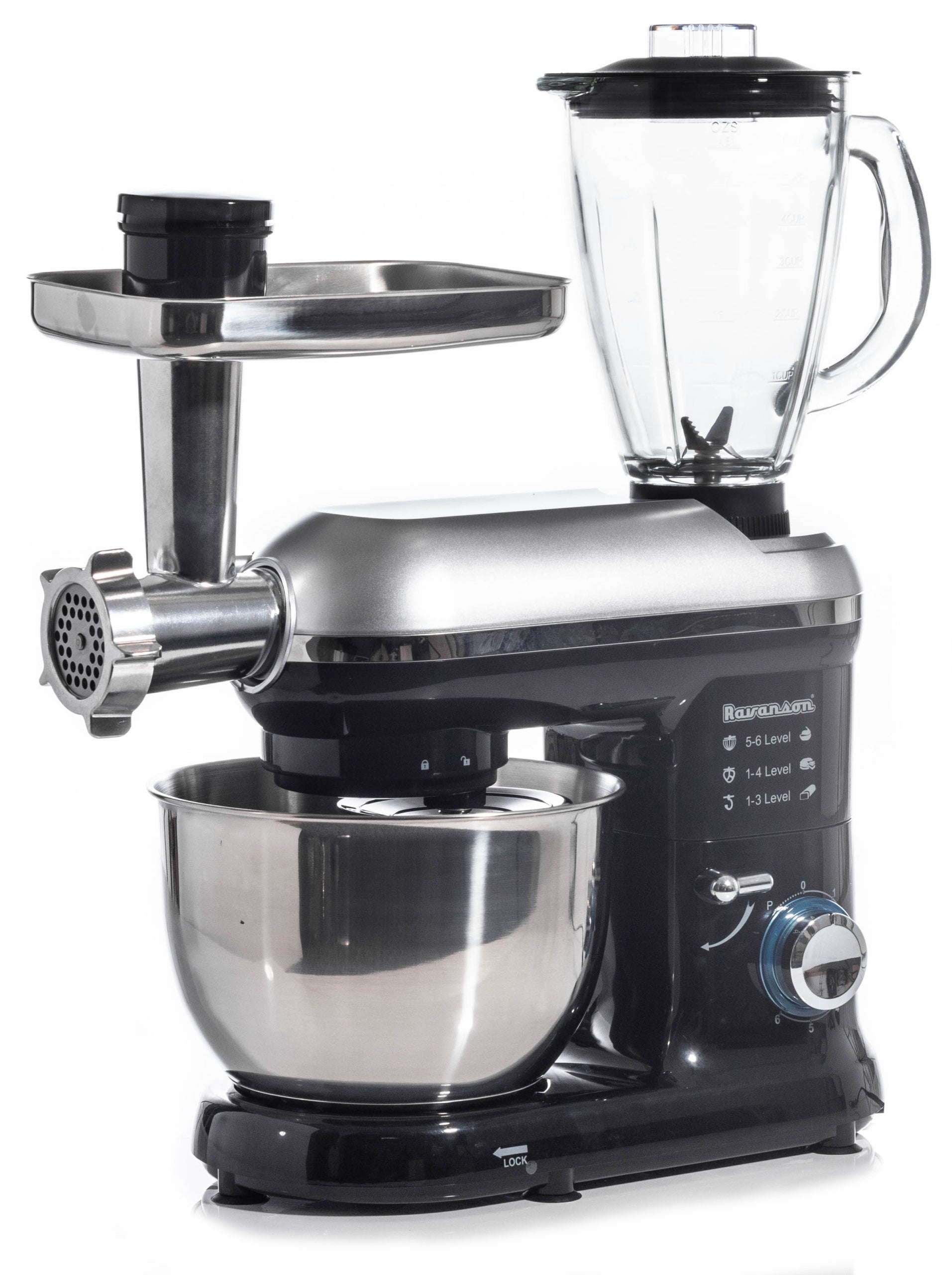 FOOD PROCESSOR PLANETARY MIXER WITH MEAT GRINDER AND COCKTAIL MAKER Manufacturer code RP1500