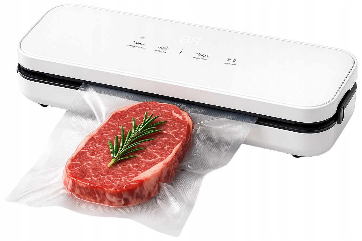 FOOD VACUUM SEALER 130W Packing Machine Automatic Strong White