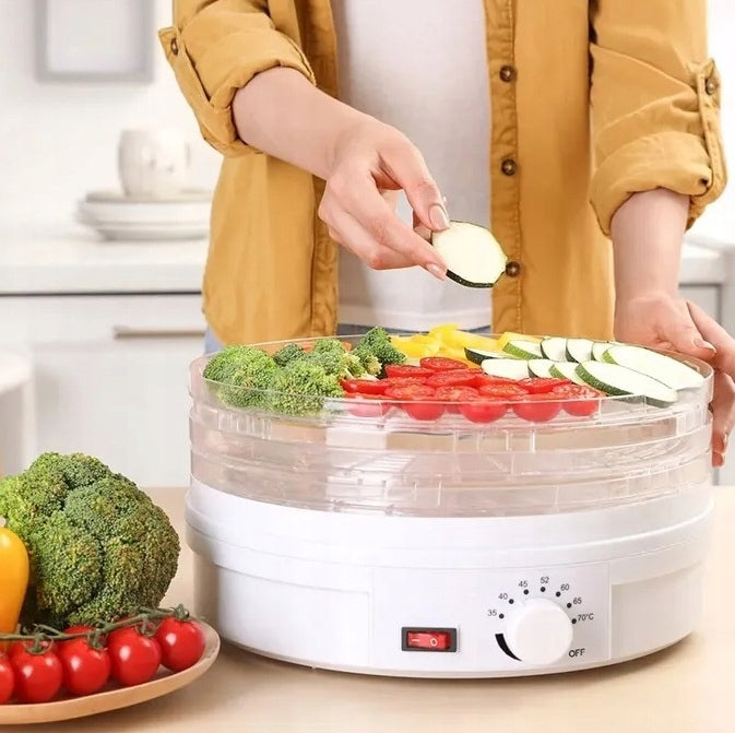 FOOD VEGETABLE FRUIT MUSHROOM DRYER 5 SIT 600W TEMPERATURE CONTROL EAN (GTIN) 5906186307801