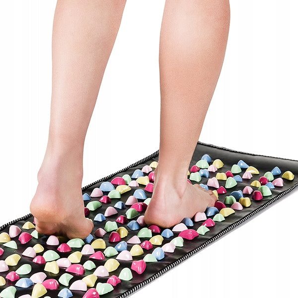 FOOT MASSAGE MAT MASSAGING STIMULATOR QMED Packaging status original