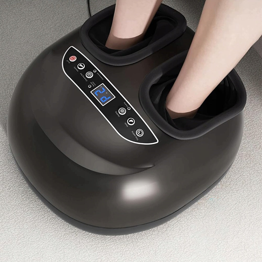 FOOT MASSAGER WITH HEATING 6 MODES 3 INTENSITY LEVELS REMOTE CONTROL Manufacturer code Masażer stóp rolujący uciskowy Air MAXTECH