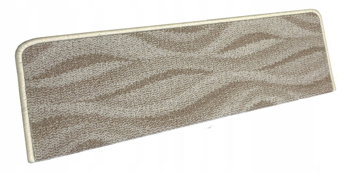 FOOT PADS FOR STAIRS 80cm Wave Cream Beige Grey Graphite Brand Fortero
