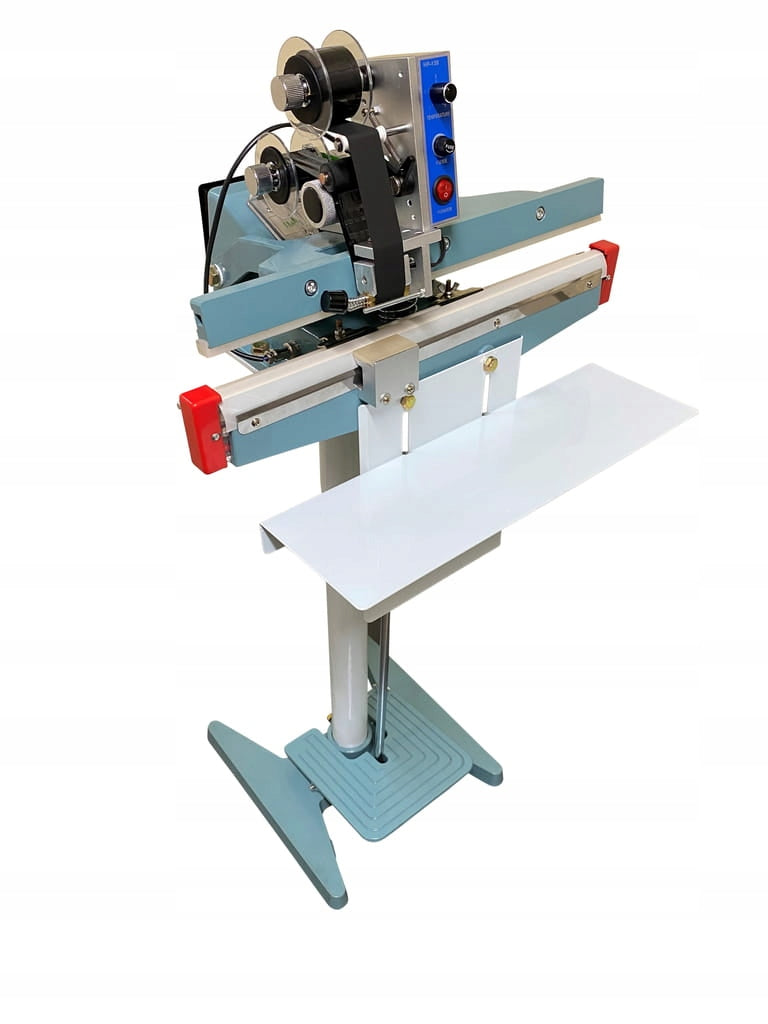 FOOT PULSE WELDING MACHINE PFS650 650mm WIDE WELD 8mm WITH DATE EAN (GTIN) 5906109691444