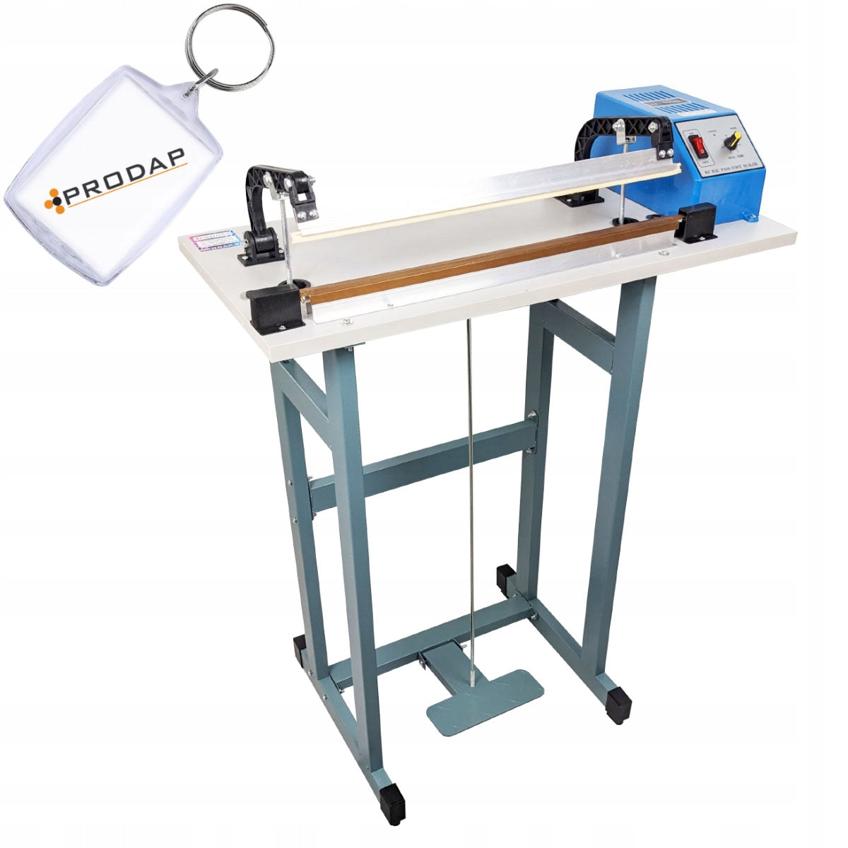 FOOT WELDING MACHINE 40cm 400mm WELDING 3mm FOR FOIL SLEEVE BAGS PRODAP