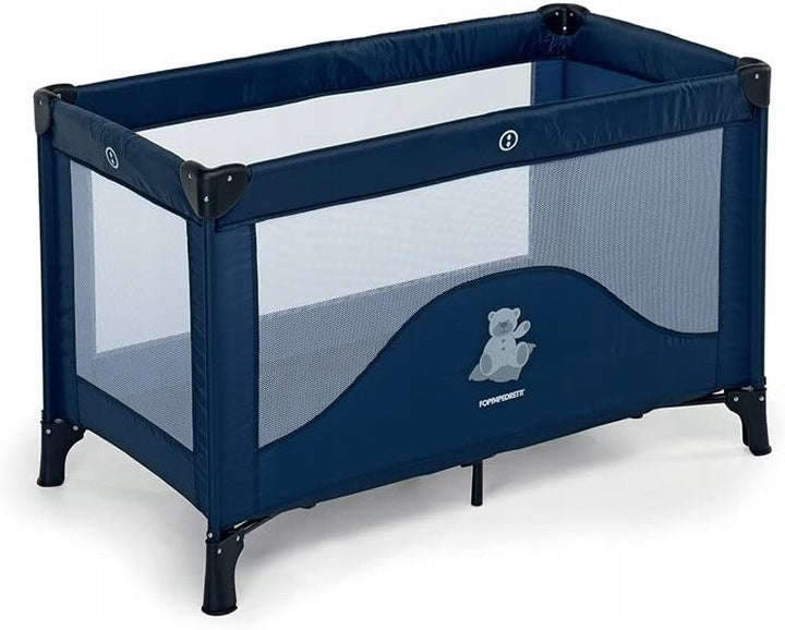 FOPPAPEDRETTI TEDDYTOUR TRAVEL COT BLUE