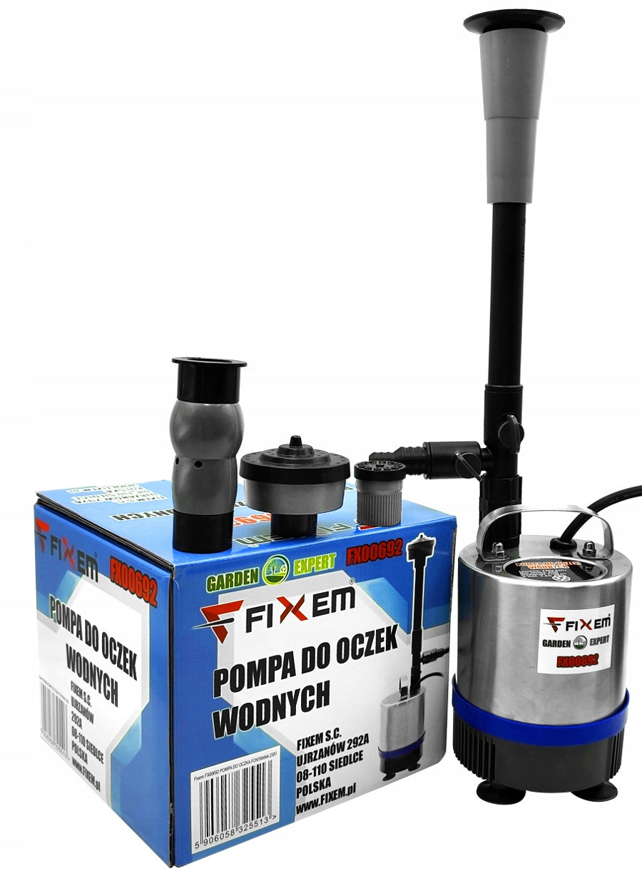 FOR POND ELECTRIC FOUNTAIN 230V FOR GARDEN WATER SYSTEM Manufacturer Fixem